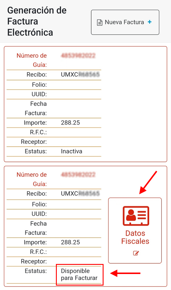 facturacion electronica dhl